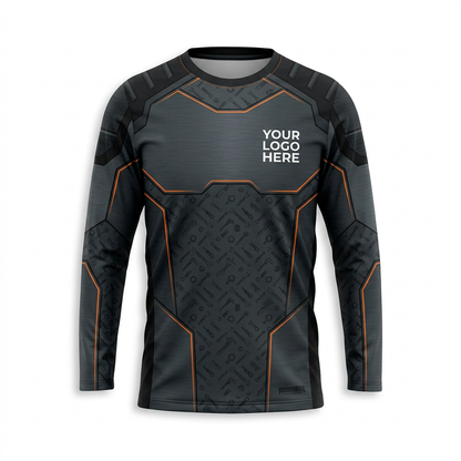 Custom Automotive Work Uniform Shirt 015 - Back