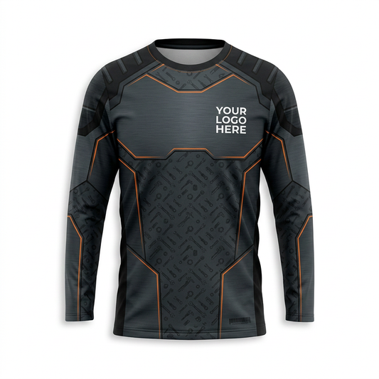 Custom Automotive Work Uniform Shirt 015 - Back