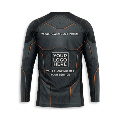 Custom Automotive Work Uniform Shirt 015 - Front