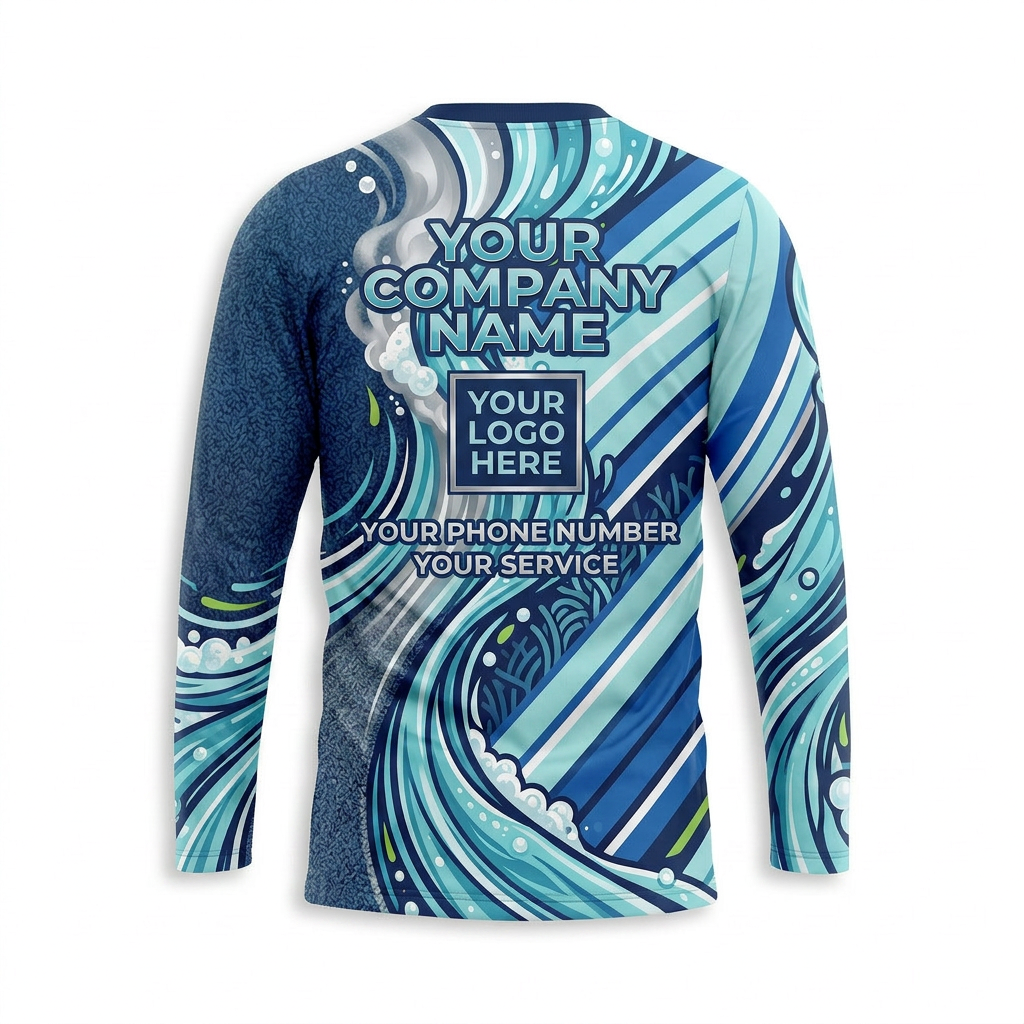 Custom Carpet Cleaning Uniform Shirt 005 - Front
