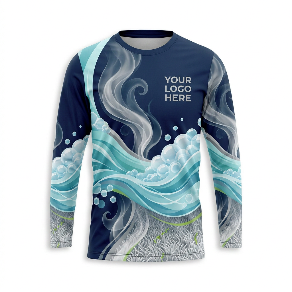 Custom Carpet Cleaning Uniform Shirt 006 - Back