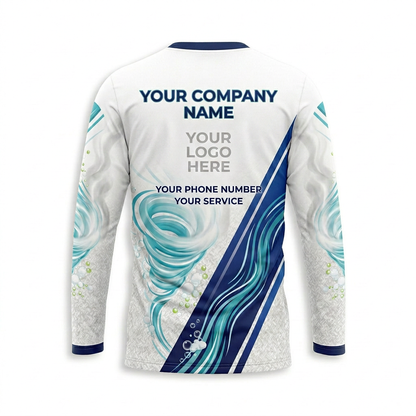 Custom Carpet Cleaning Uniform Shirt 007 - Front