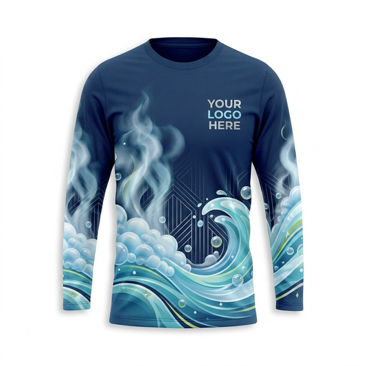 Custom Carpet Cleaning Uniform Shirt 019 - Back