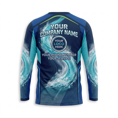 Custom Carpet Cleaning Uniform Shirt 020 - Front