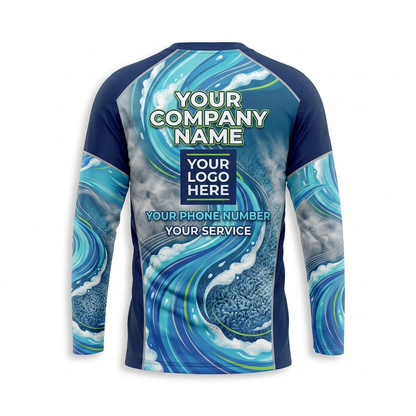 Custom Carpet Cleaning Uniform Shirt 021 - Front