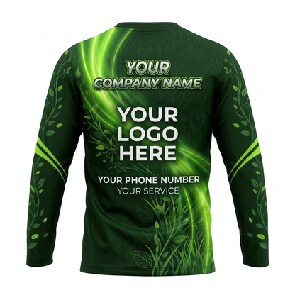 Custom Landscaping Uniform Shirt 003 - Back
