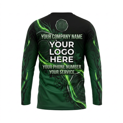 Custom Landscaping Uniform Shirt 005 - Back