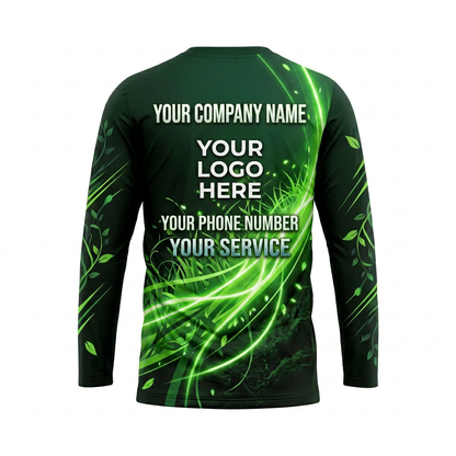 Custom Landscaping Uniform Shirt 007 - Back
