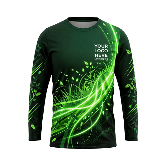 Custom Landscaping Uniform Shirt 007 - Front