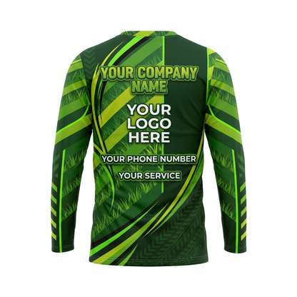Custom Landscaping Uniform Shirt 009 - Back