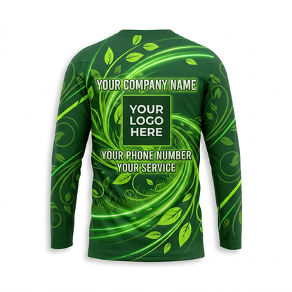 Custom Landscaping Uniform Shirt 012 - Back