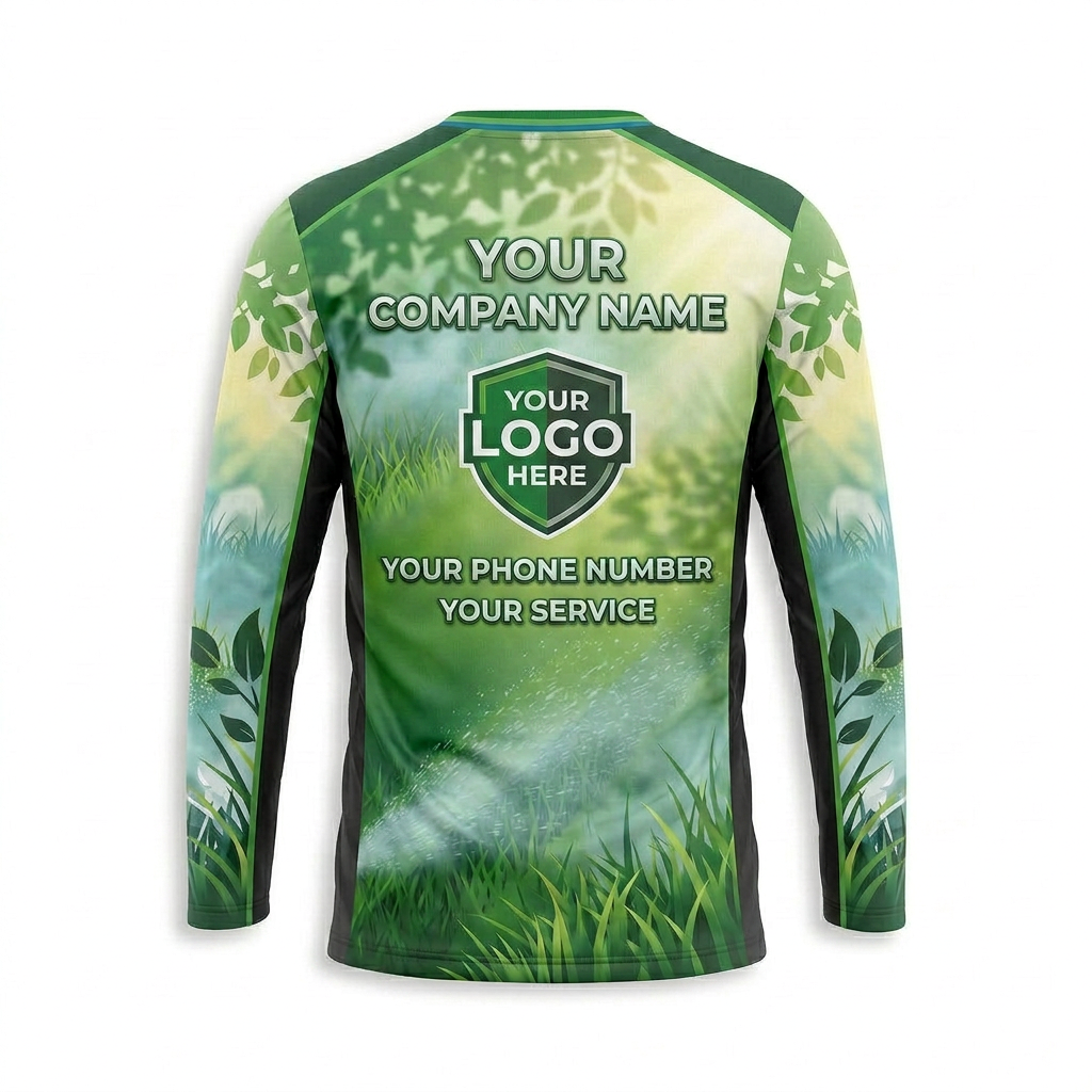 Custom Landscaping Uniform Shirt 013 - Front