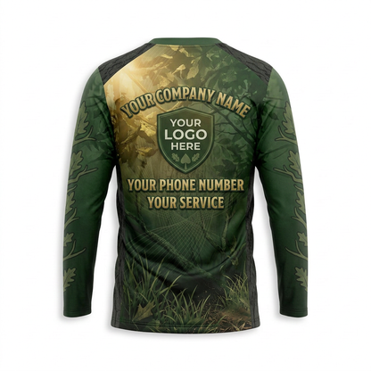 Custom Landscaping Uniform Shirt 014 - Front