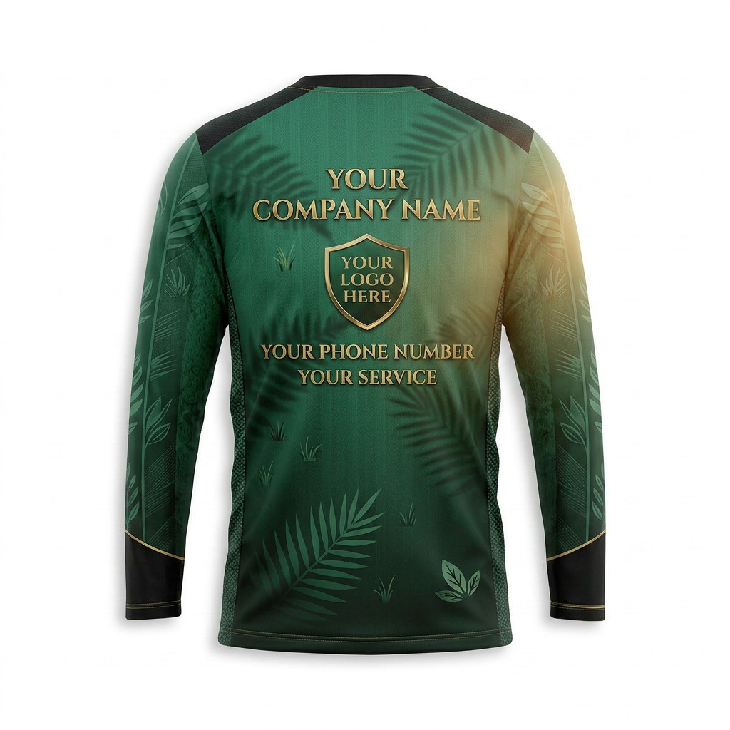 Custom Landscaping Uniform Shirt 015 - Front