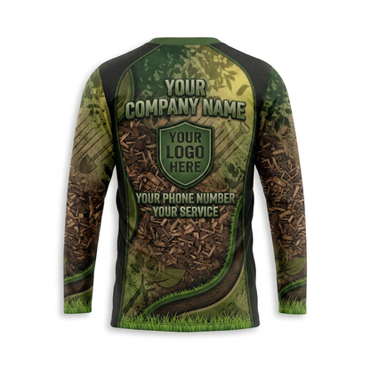 Custom Landscaping Uniform Shirt 016 - Front