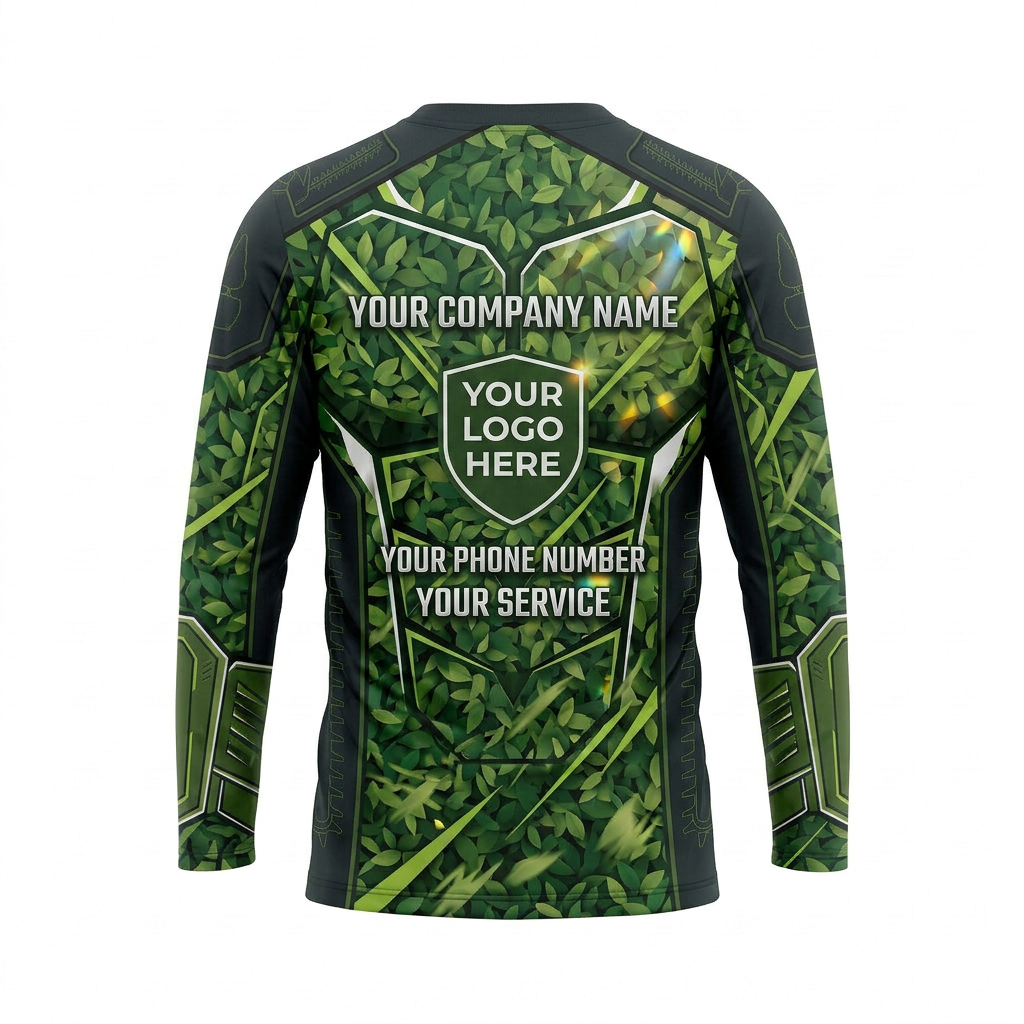 Custom Landscaping Uniform Shirt 017 - Front
