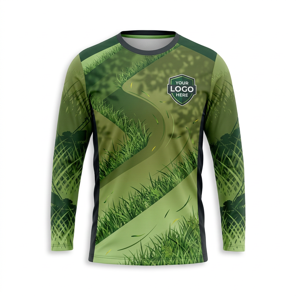 Custom Landscaping Uniform Shirt 018 - Back