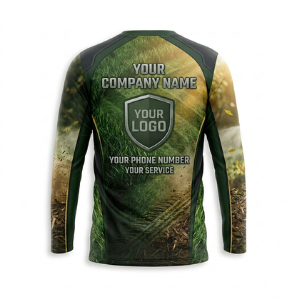 Custom Landscaping Uniform Shirt 021 - Back