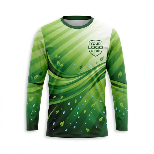 Custom Lawn Care Uniform Shirt 003 - Front