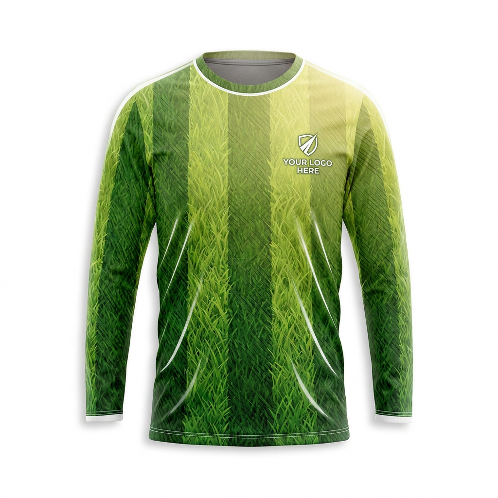 Custom Lawn Care Uniform Shirt 004 - Front