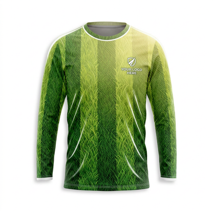 Custom Lawn Care Uniform Shirt 004 - Front