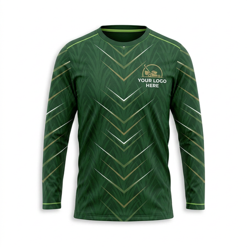 Custom Lawn Care Uniform Shirt 007 - Front