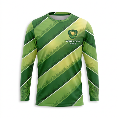 Custom Lawn Care Uniform Shirt 010 - Front