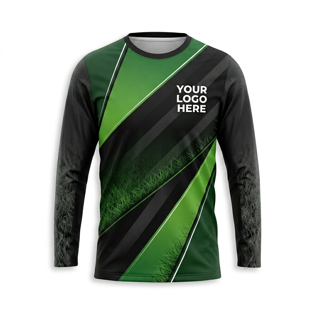 Custom Lawn Care Uniform Shirt 011 - Front