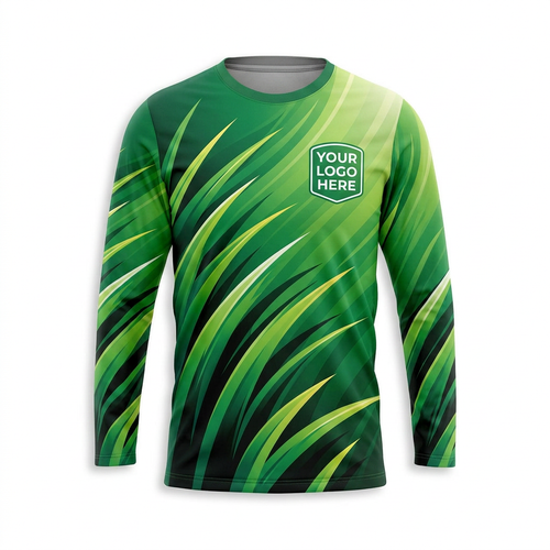 Custom Lawn Care Uniform Shirt 012 - Front