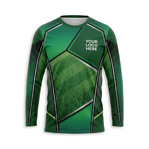 Custom Lawn Care Uniform Shirt 014 - Front