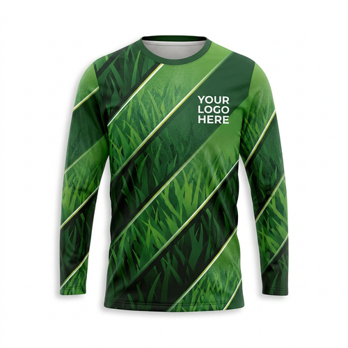 Custom Lawn Care Uniform Shirt 018 - Front