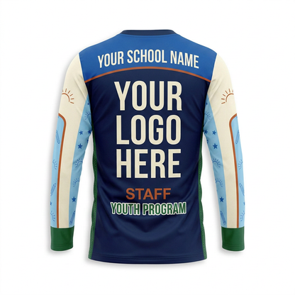 Custom School Camp Uniform Shirt 005 Back View