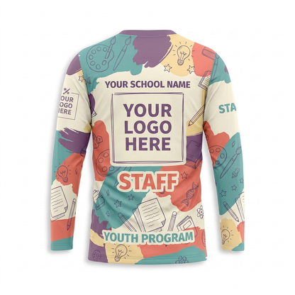 Custom School Camp Uniform Shirt 006 Back View