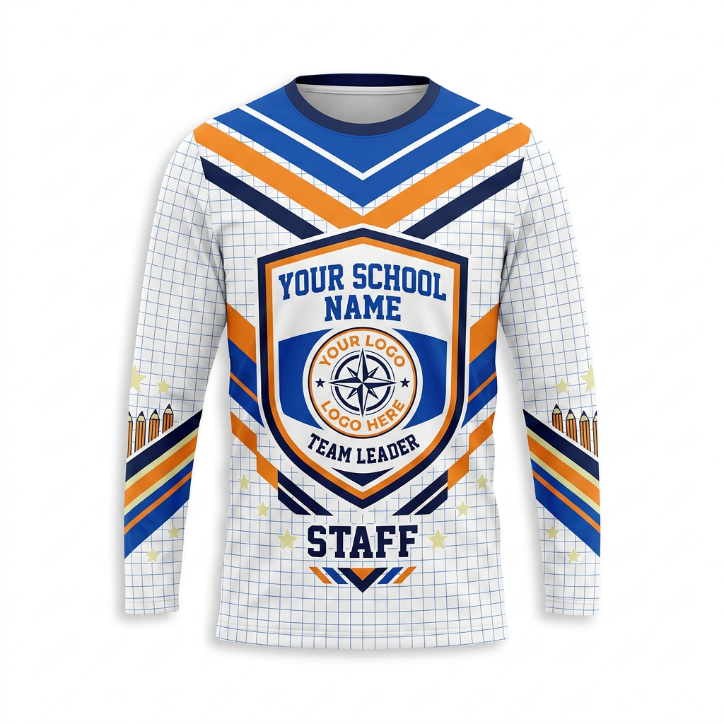 Custom School Camp Uniform Shirt 008 Back View