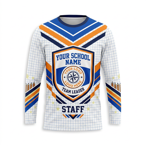 Custom School Camp Uniform Shirt 008 Back View
