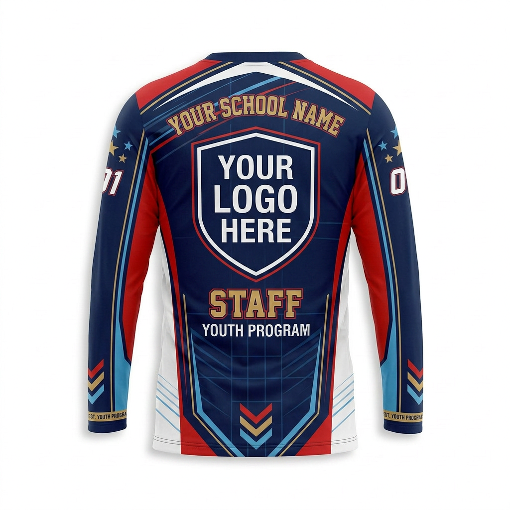 Custom School Camp Uniform Shirt 009 Front View