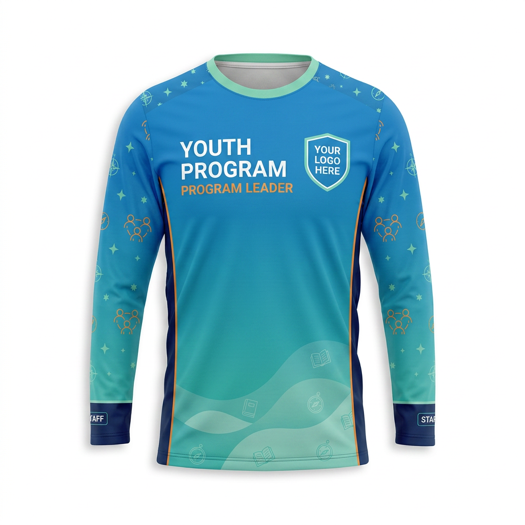Custom School Camp Uniform Shirt 010 Back View