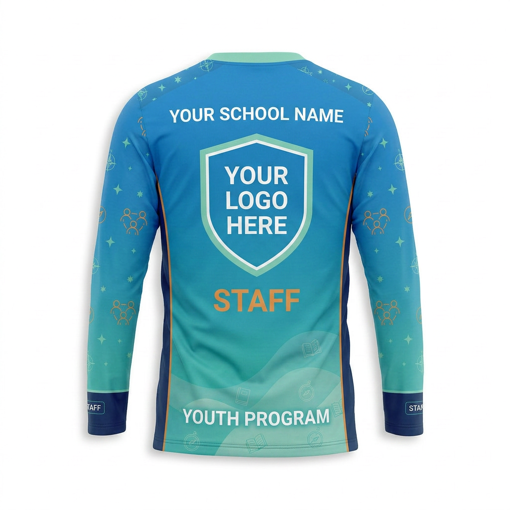 Custom School Camp Uniform Shirt 010 Front View