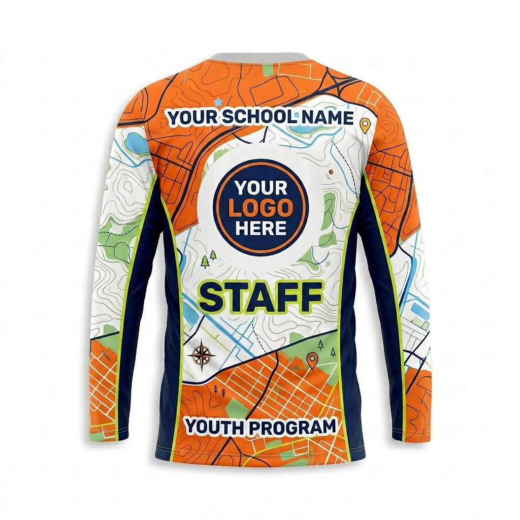 Custom School Camp Uniform Shirt 011 Front View