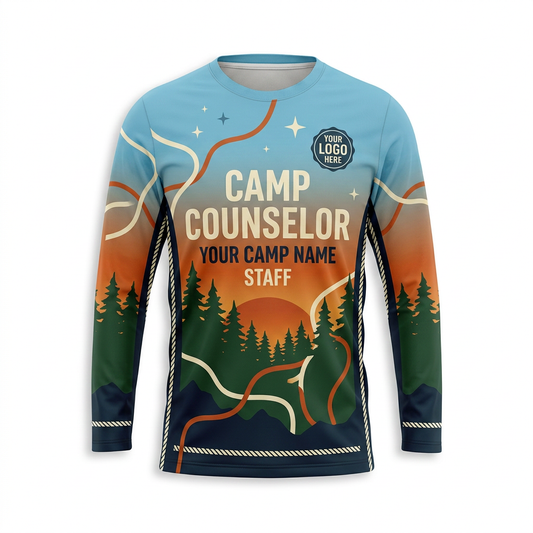 Custom School Camp Uniform Shirt 012 Back View