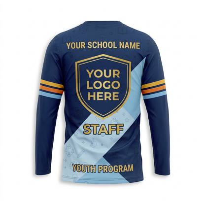 Custom School Camp Uniform Shirt 014 Front View