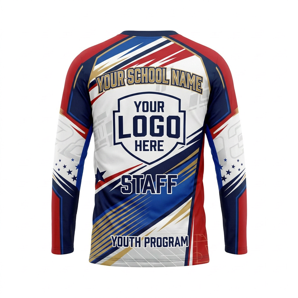 Custom School Camp Uniform Shirt 016 Front View