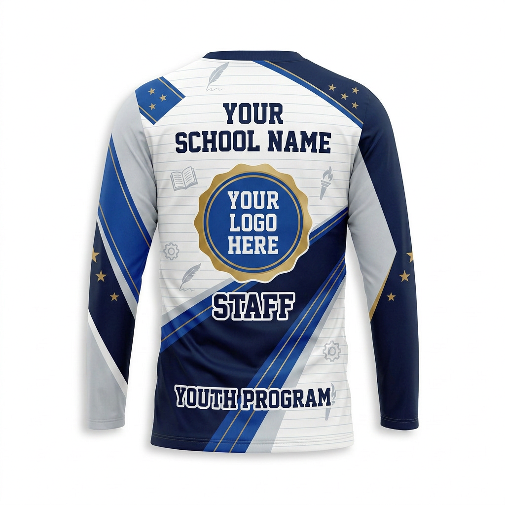 Custom School Camp Uniform Shirt 017 Front View