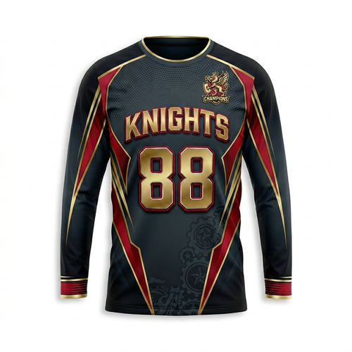 Custom Sport Team Uniform Shirt 003 - Back