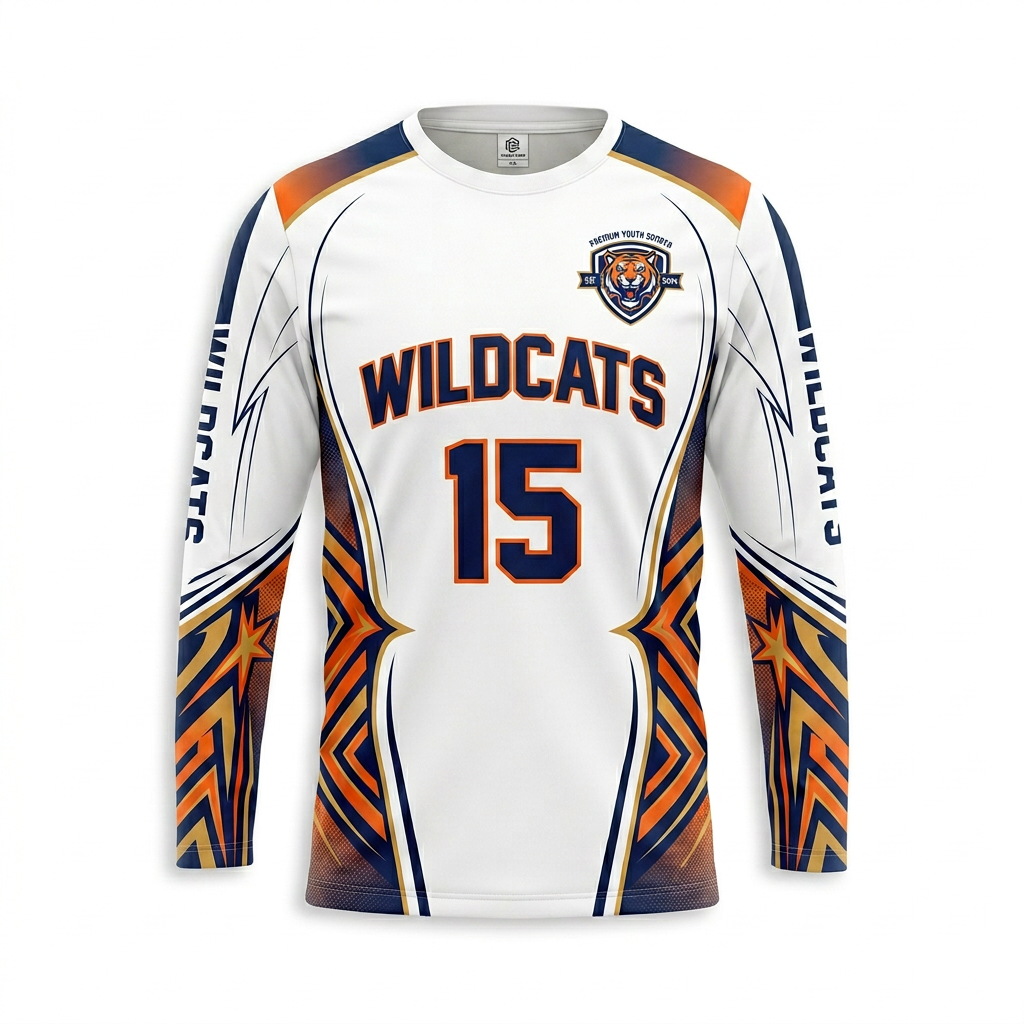 Custom Sport Team Uniform Shirt 006 - Back