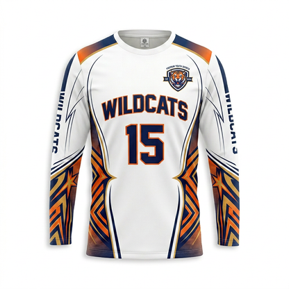 Custom Sport Team Uniform Shirt 006 - Back
