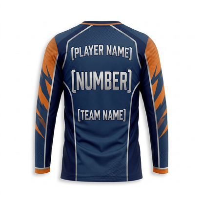 Custom Sport Team Uniform Shirt 007 - Back