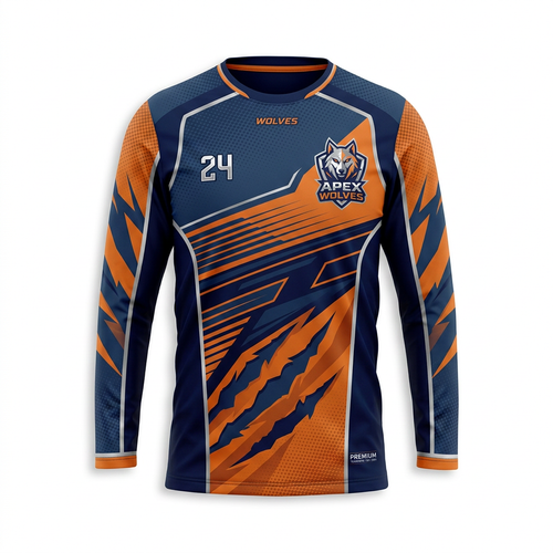 Custom Sport Team Uniform Shirt 007 - Front