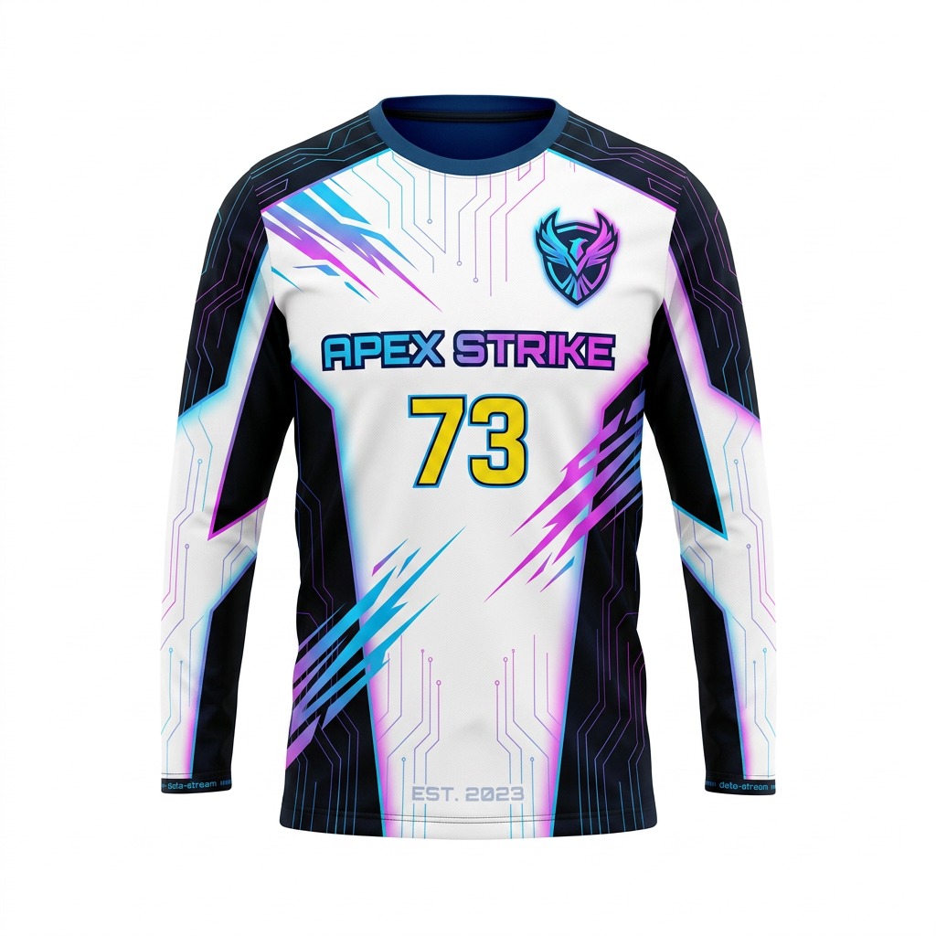 Custom Sport Team Uniform Shirt 009 - Back