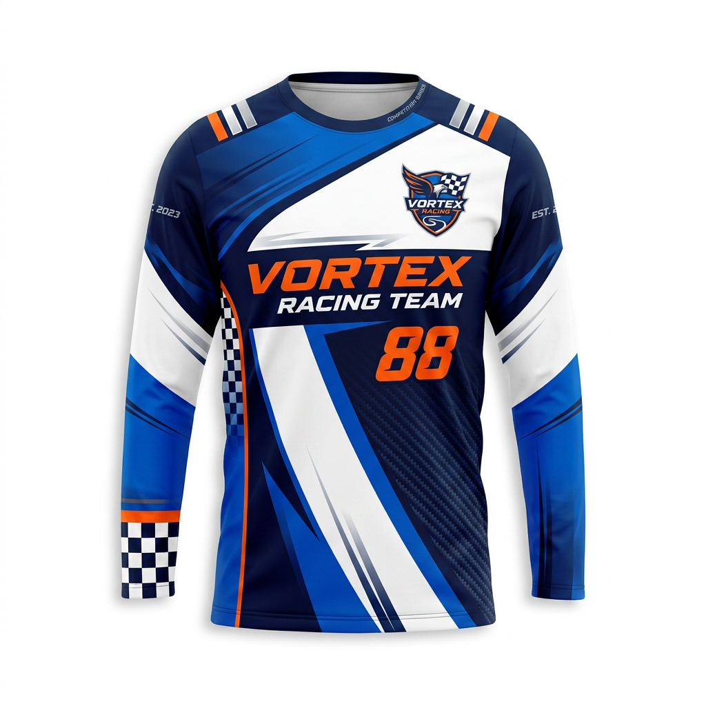 Custom Sport Team Uniform Shirt 012 - Back